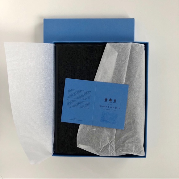 Smythson Bond St. Tablet Stand-Up Case - NIB - Picture 7 of 8